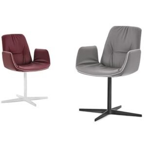 Lisa 4 Ways Swivel Chair By Eforma 2