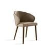 Manta With Metal Legs Dining Chair By Eforma 1