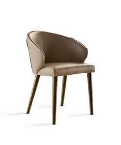 Manta with Metal Legs Dining Chair by Eforma