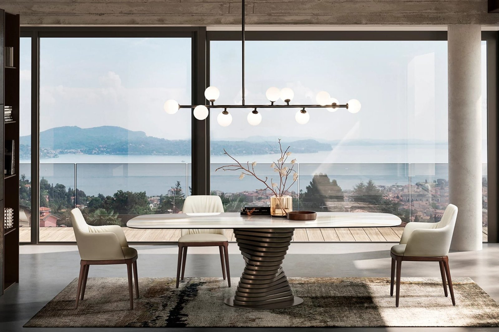 Max Deluxe with Wooden Base Armchair by Eforma - Image 3