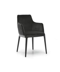 Max Diamond with Wooden Base Dining Chair by Eforma