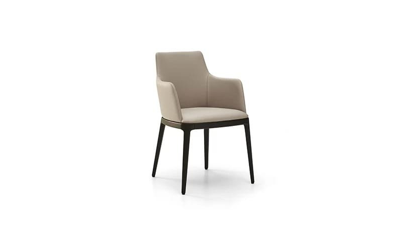 Max with Wooden Base Dining Chair by Eforma - Image 2