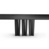 Narciso With Glass Top Dining Table By Eforma 1