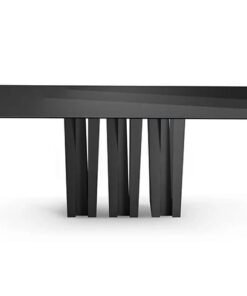 Narciso With Glass Top Dining Table By Eforma