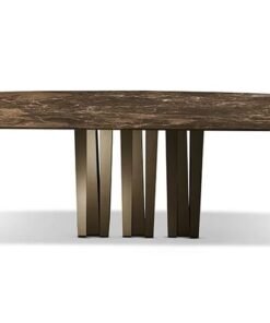 Narciso With Marble Top Dining Table By Eforma