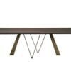 Noa With Wooden Top Dining Table By Eforma 1
