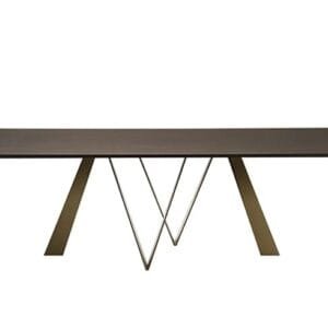 Noa With Wooden Top Dining Table By Eforma