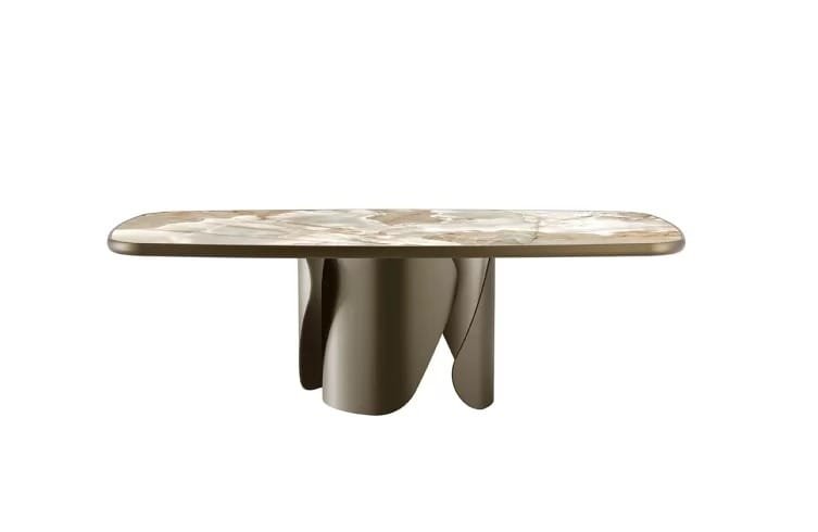 Onda With Ceramic King Top Dining Table By Eforma