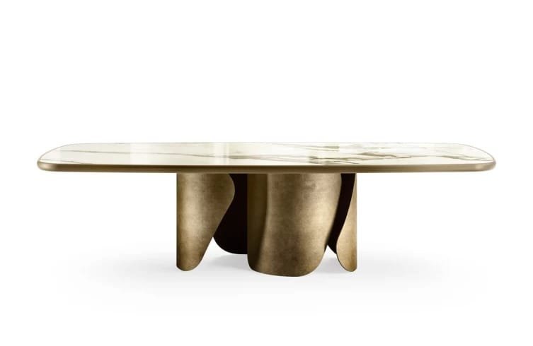 Onda With Ceramic King Top Dining Table By Eforma - Image 2