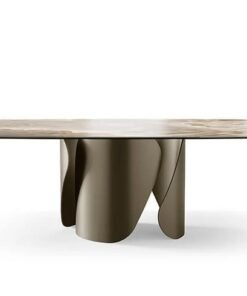 Onda With Ceramic Top Dining Table By Eforma
