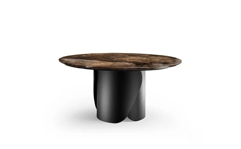 Onda With Marble Top Dining Table By Eforma