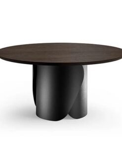 Onda With Wooden Top Dining Table By Eforma