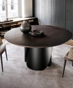 Onda With Wooden Top Dining Table By Eforma