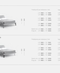 Peplo Double Bed by Logo