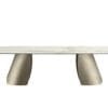 Perla With Ceramic Top Dining Table By Eforma