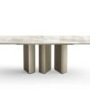 Plai With Ceramic Top Dining Table By Eforma