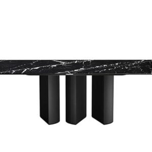 Plai With Marble Top Dining Table By Eforma