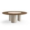 Plai With Wood And Ceramic Top Dining Table By Eforma 1