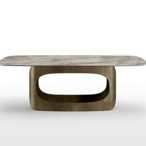 Polifemo with Ceramic Top Dining Table by Eforma