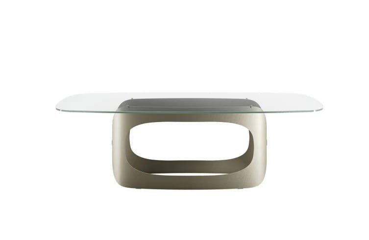 Polifemo With Glass Top Dining Table By Eforma