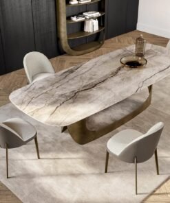 Polifemo With King Ceramic Top Dining Table By Eforma