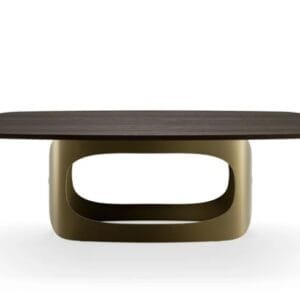 Polifemo with Wooden Top Dining Table by Eforma