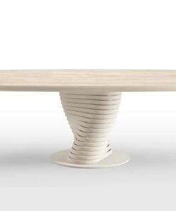 Rotolo with Ceramic Top King Dining Table by Eforma