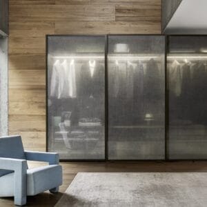 Scrigno Sliding Door Wardrobe by Logo