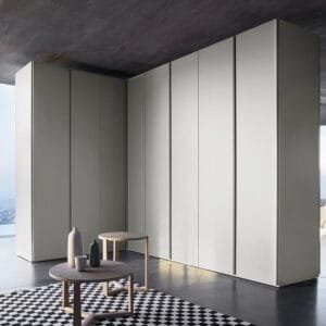 Sinua Hinged Door Wardrobe by Logo