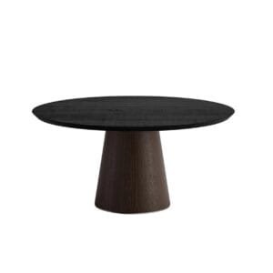 Teo With Wooden Top Dining Table By Eforma