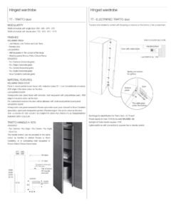Tratto Hinged Door Wardrobes By Logo 3