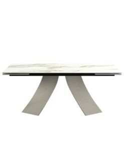 Twist Extendable With Ceramic Top Dining Table By Eforma