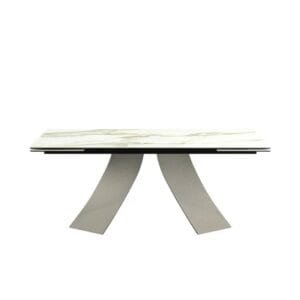 Twist Extendable With Ceramic Top Dining Table By Eforma
