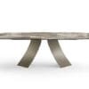 Twist With Ceramic Top Dining Table By Eforma 1
