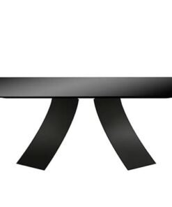 Twist With Glass Top Dining Table By Eforma