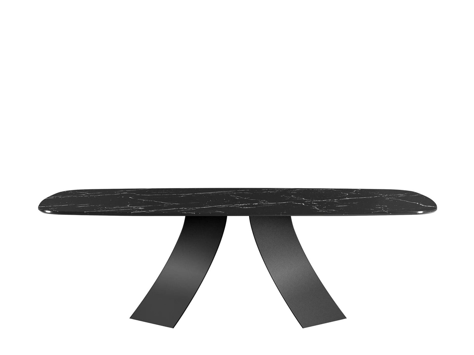 Twist With Marble Top Dining Table By Eforma
