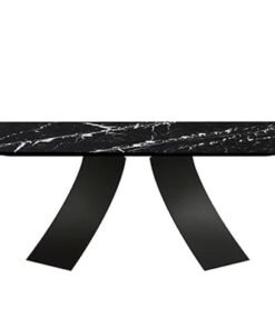 Twist With Marble Top Dining Table By Eforma 2