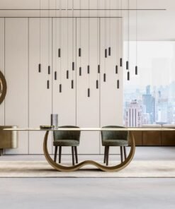 Alisei With A Ceramic Top Dining Table By Eforma