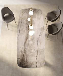 Alisei With A Ceramic Top Dining Table By Eforma