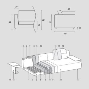atlantis modular sofas by ditre italia 6