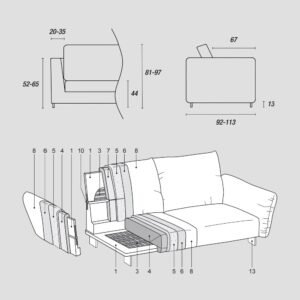 blum modular sofas by ditre italia 5