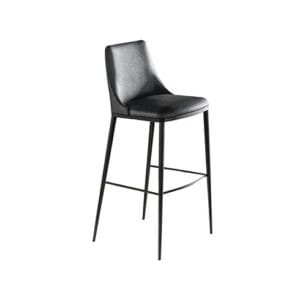 Max with Metal Base Bar Stool by Eforma