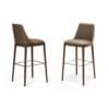 Max With Wooden Base Bar Stool By Eforma 1