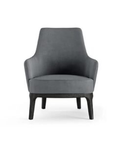 Max with Wooden Base Lounger by Eforma