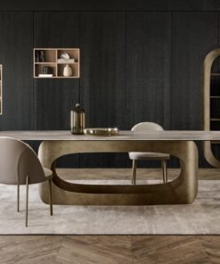 Minni with Metal Legs Dining Chair by Eforma