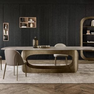 Minni With Metal Legs Dining Chair By Eforma 4