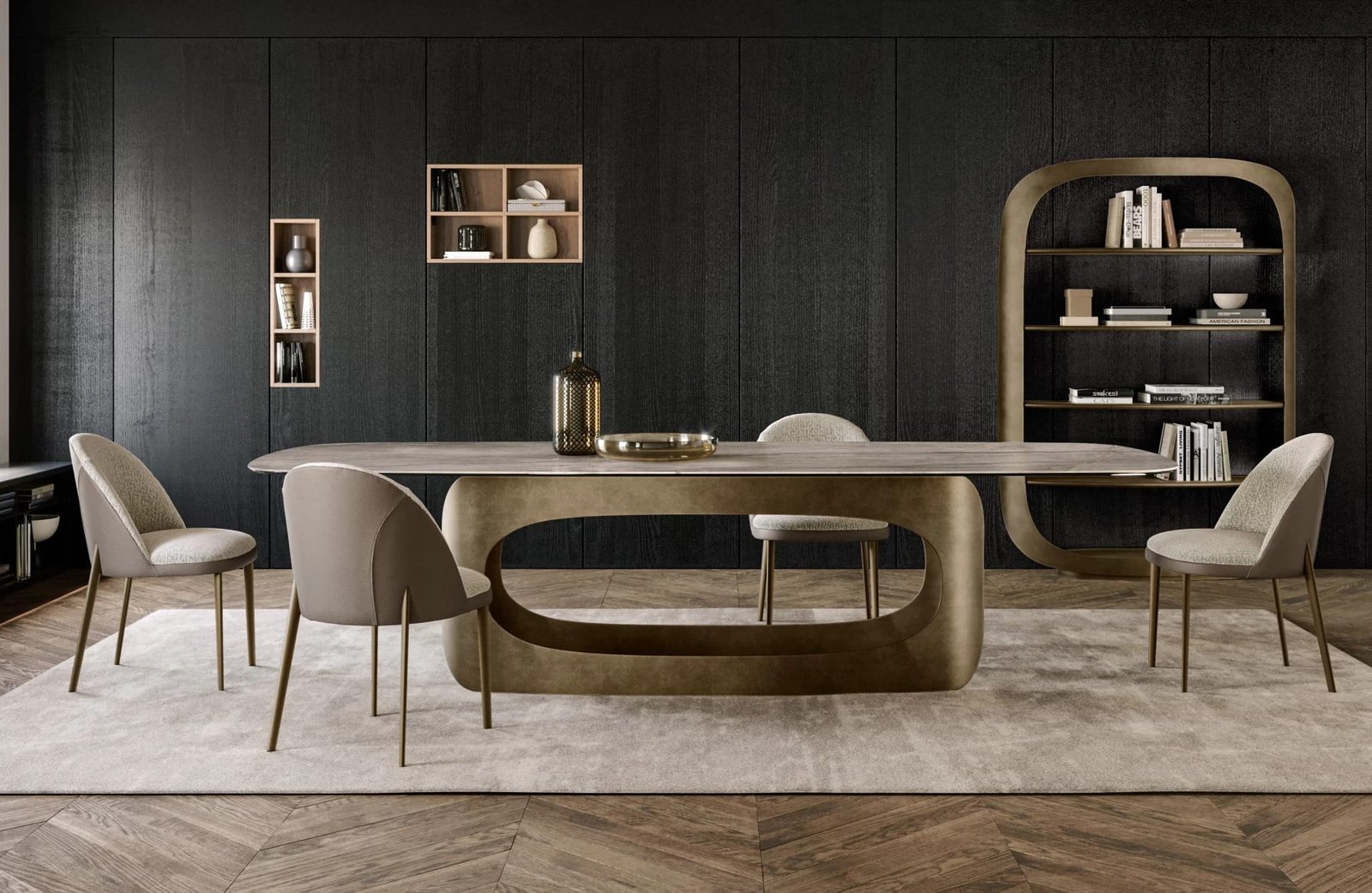 Minni with Metal Legs Dining Chair by Eforma - Image 4