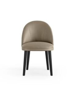Minni with Wooden Legs Dining Chair by Eforma