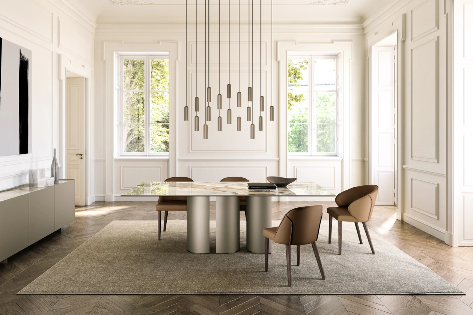 Nanum Suspension Lamp By Eforma