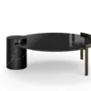 Peo Low With Glass Top Coffee Table By Eforma 1
